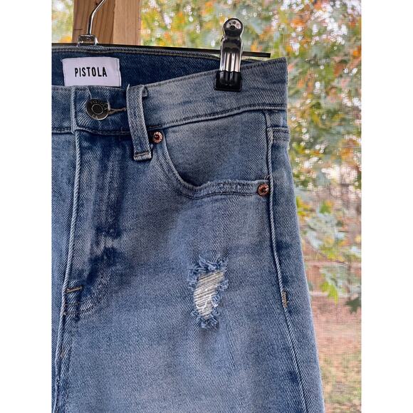 PISTOLA Cara High Waist Vintage Skinny Jeans Size 25 - Picture 5 of 10